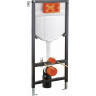 Инсталляция с унитазом VITRA NORMUS L-BOX с быстросъёмным сиденьем с микролифтом, клавиша хром глянцевый 9773B003-7206
