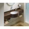Раковина VITRA ARKITEKT, встраиваемая снизу, 42 см, цвет белый 6039B003-0012