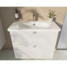 Тумба VITRA ROOT CLASSIC 60 см с классической раковиной 2 ящика матовый белый 68848